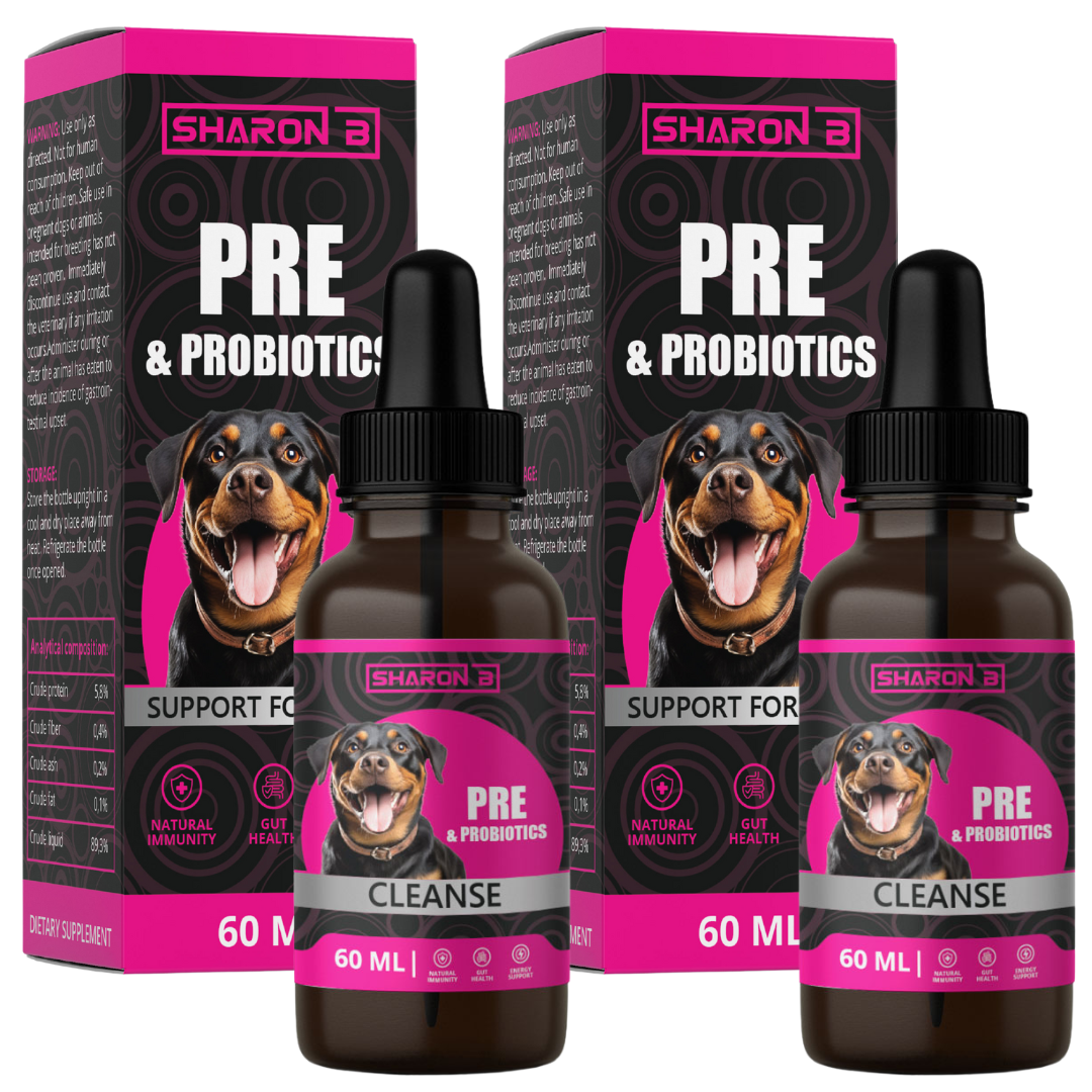 Gouttes Probiotique Chiens 60ml - Lot de 2