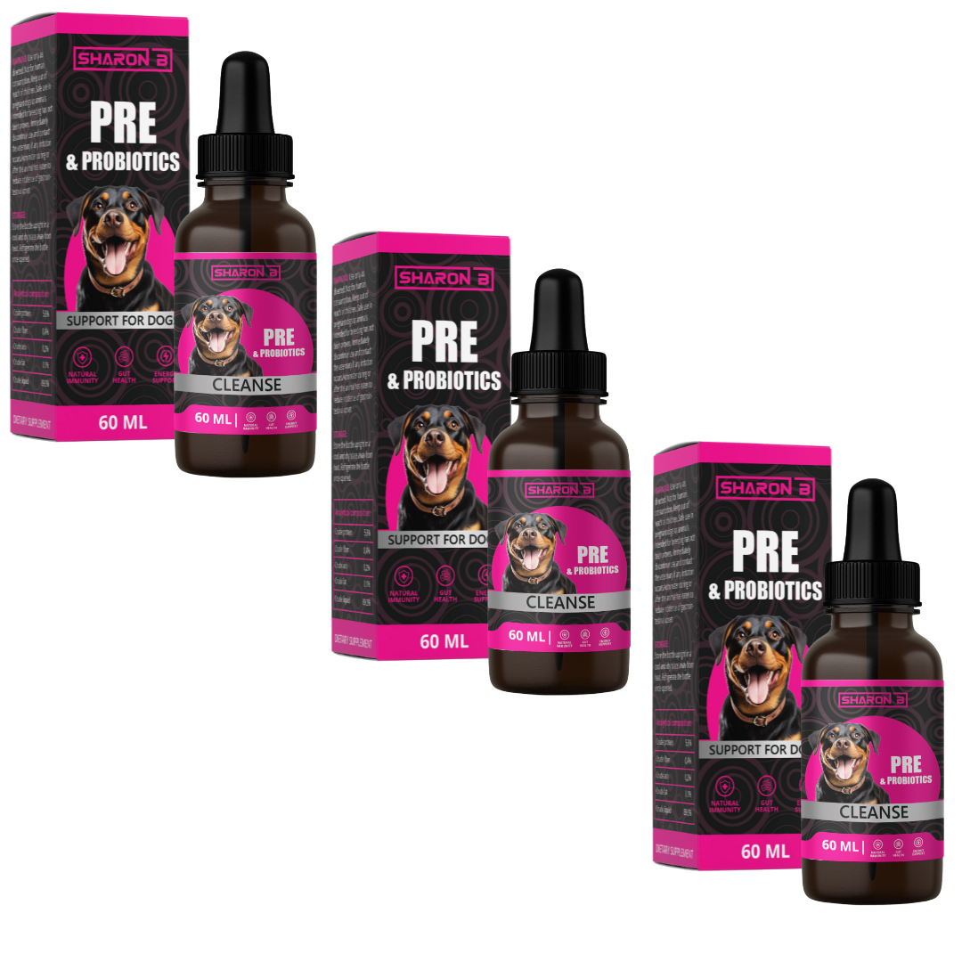 Gouttes Probiotique Chiens 60ml - Lot de 3