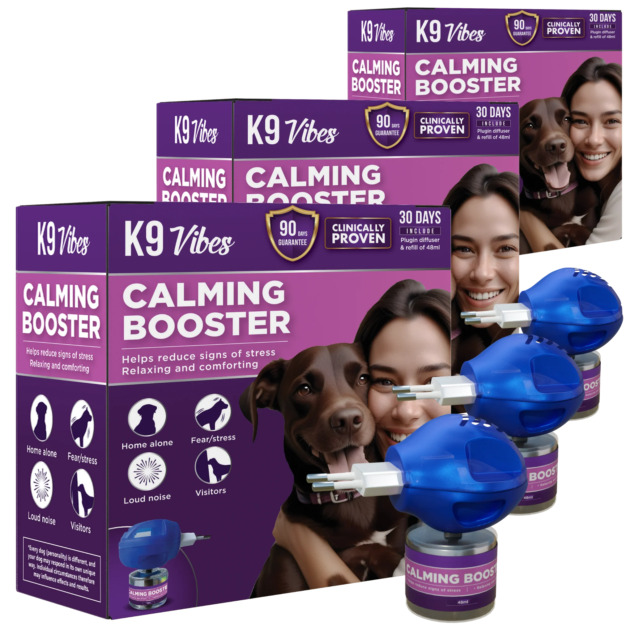 Calming Booster lot de 3