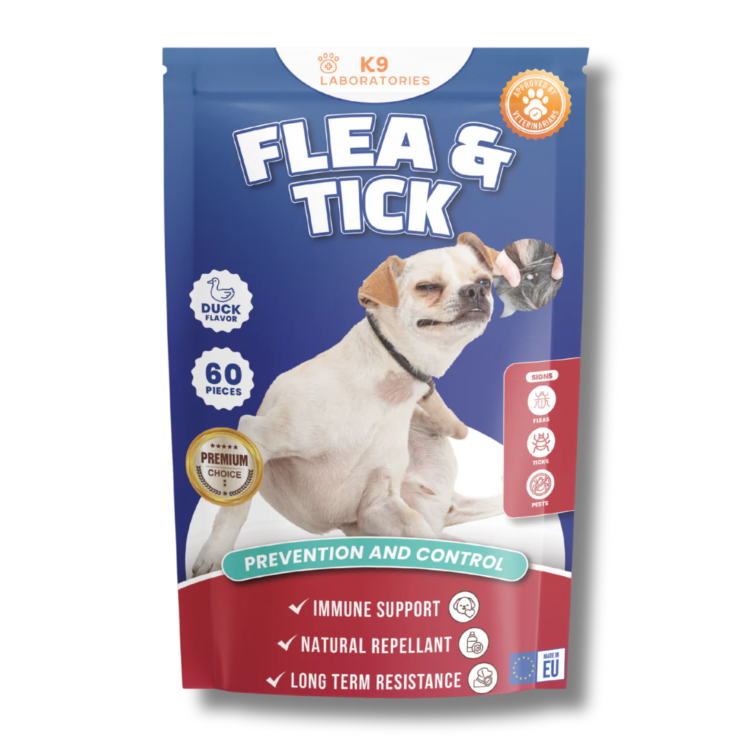 Friandises anti-puces et tiques