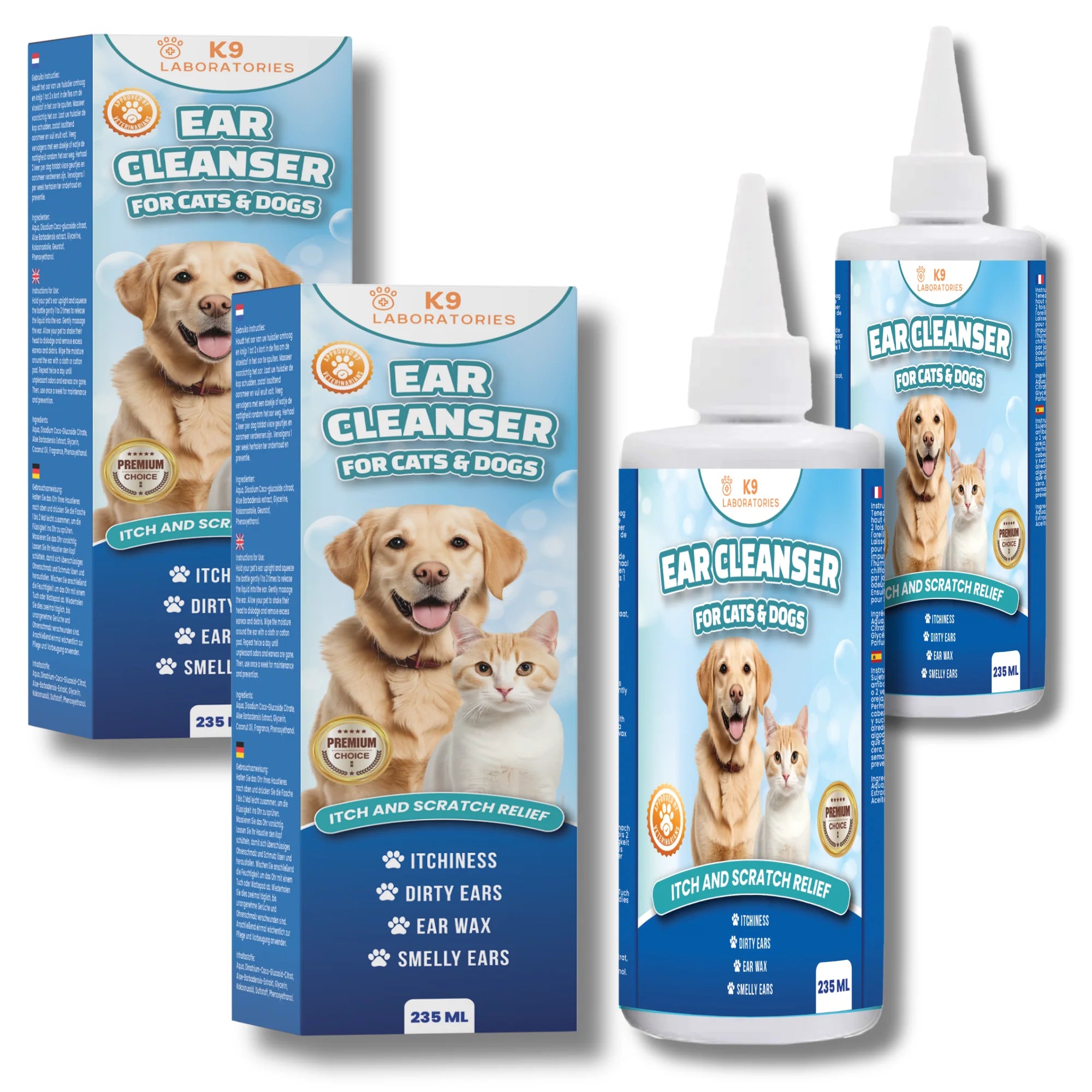 Nettoyant auriculaire lot de 2