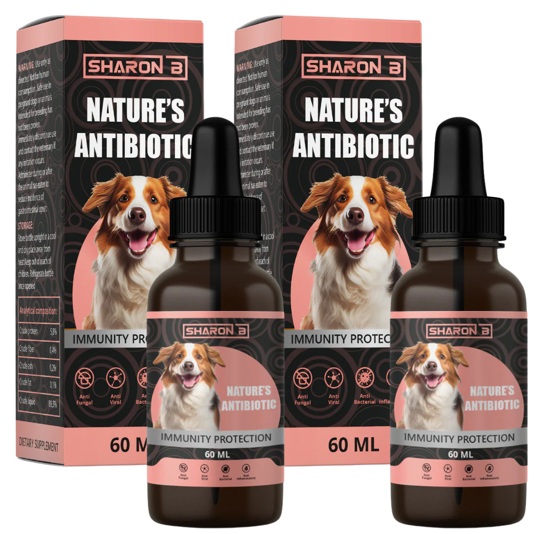 Gouttes Nature's Antibiotic lot de 2