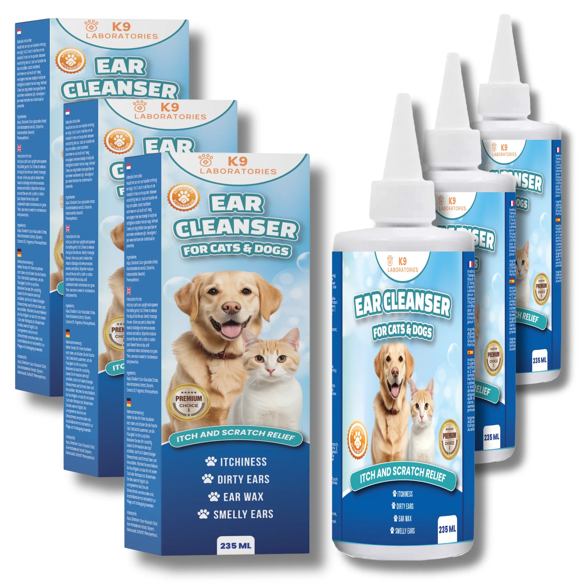 Nettoyant auriculaire lot de 3