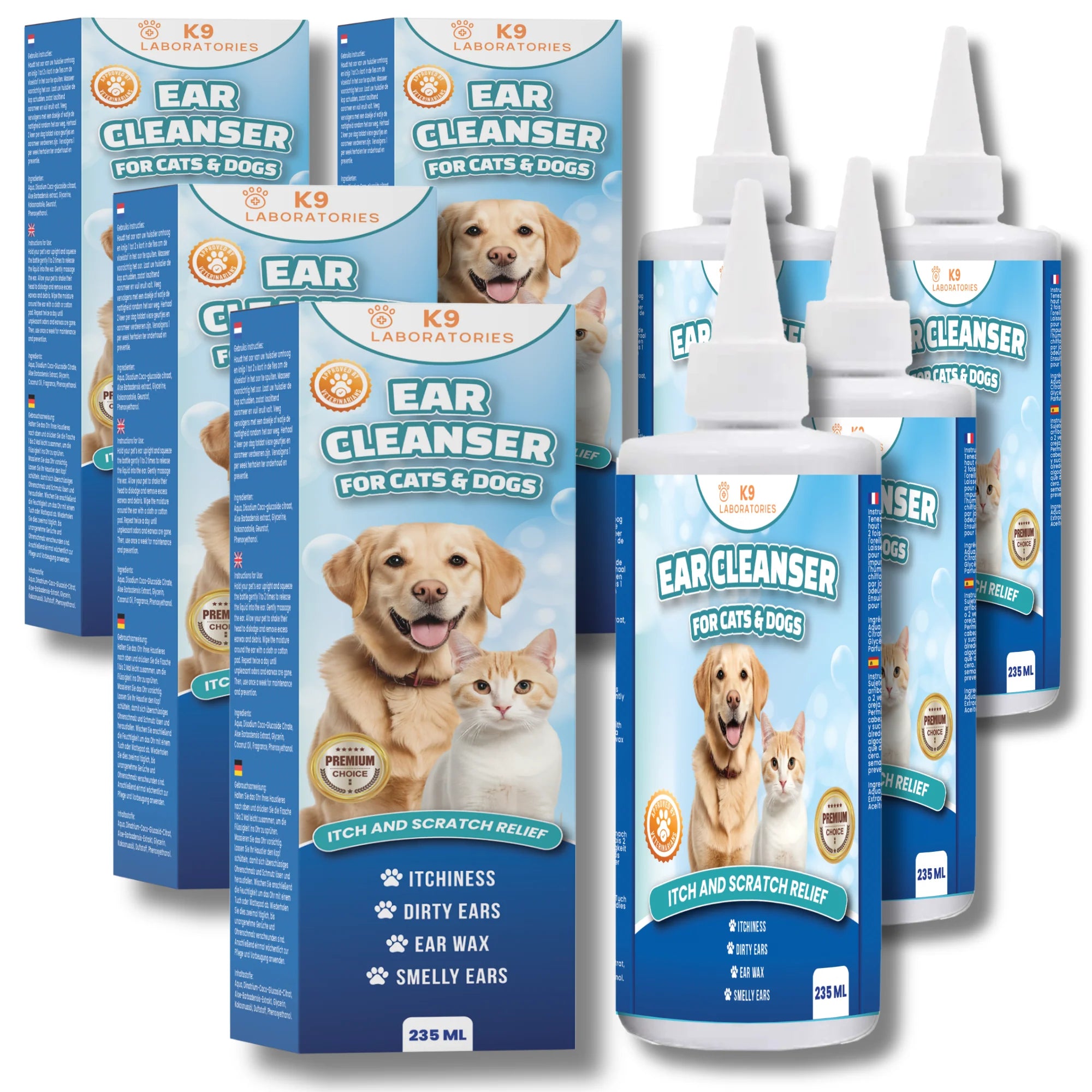 Nettoyant auriculaire lot de 4