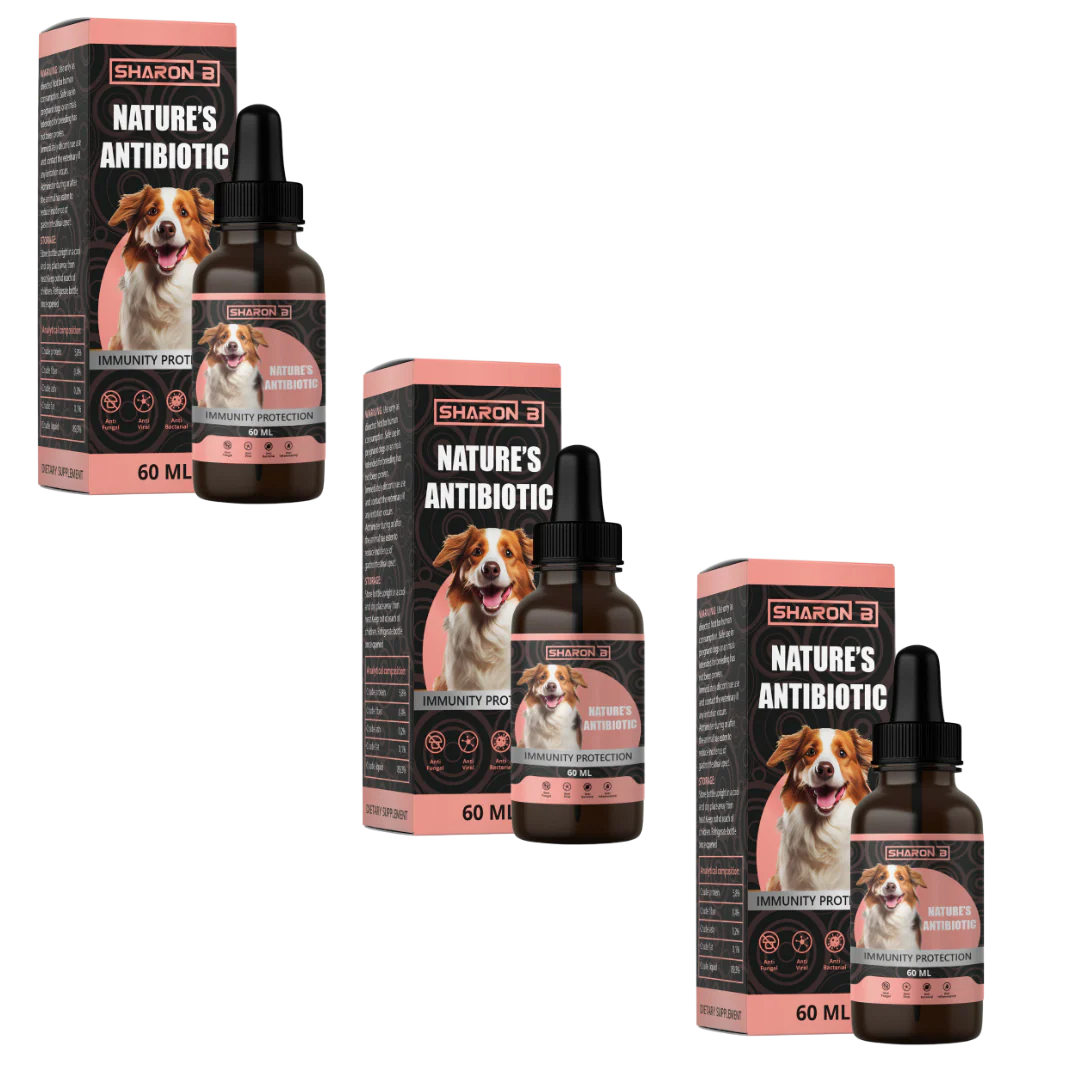 Gouttes Nature's Antibiotic lot de 3