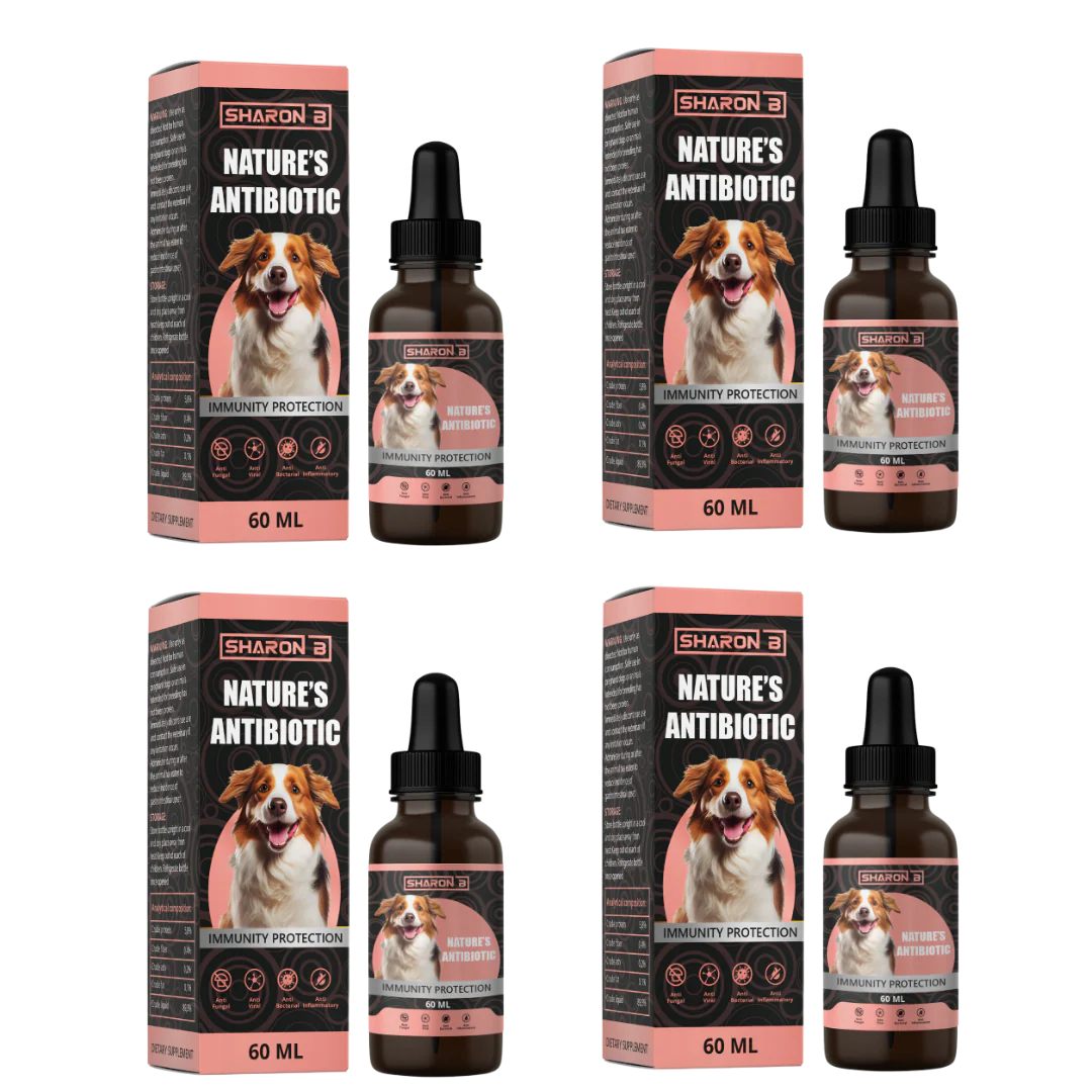 Gouttes Nature's Antibiotic lot de 4