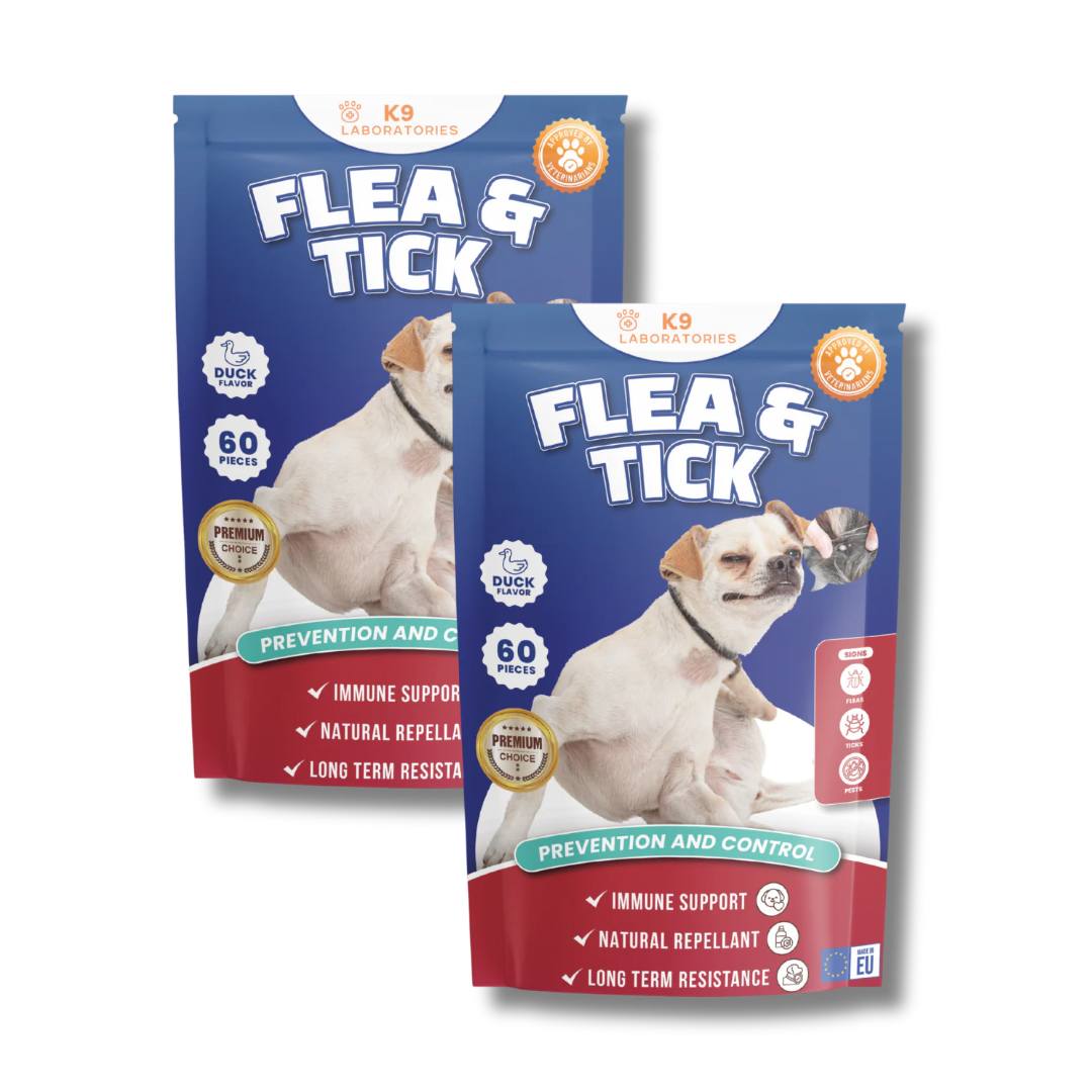 Friandises anti-puces et tiques lot de 2