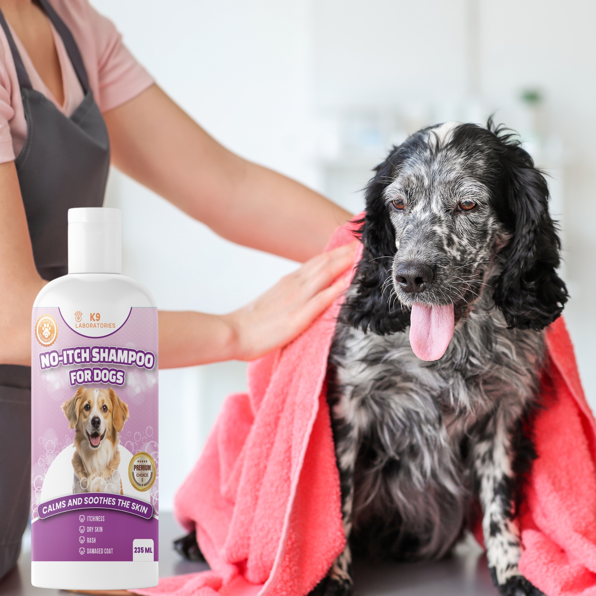 Chien Shampoing Anti-Demangeaisons